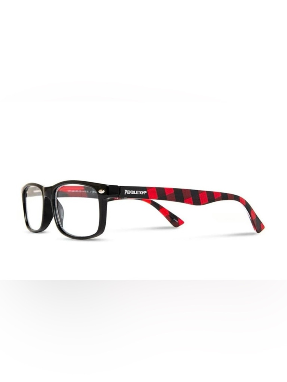 Pendleton Reader Glasses 2.5X Red & Black Buffalo Print, NWT